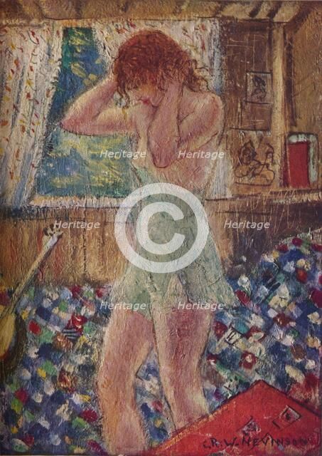 'In The Caravan', c20th century. Artist: CRW Nevinson.