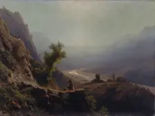 In the Caucasus Mountains, 1879. Artist: Lagorio, Lev Felixovich (1827-1905)