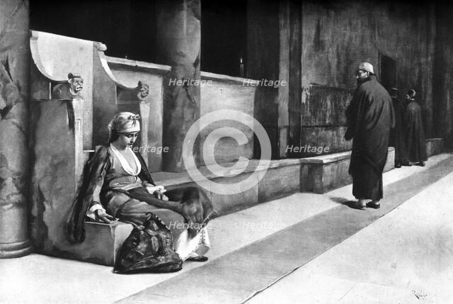 'In the Church, Greece', 1895.Artist: Theodore Jacques Ralli