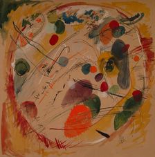 In the circle, c 1914. Creator: Kandinsky, Wassily Vasilyevich (1866-1944)