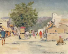 In the City of Jeypore 1905. Artist: Mortimer Luddington Menpes