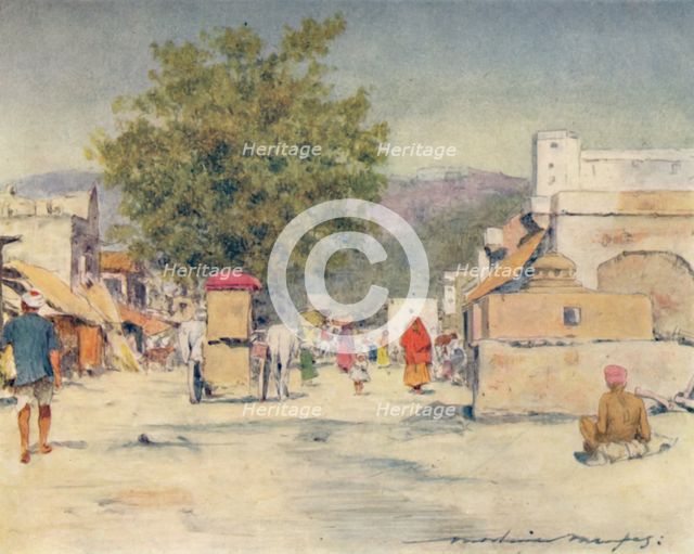 'In the City of Jeypore', 1905. Artist: Mortimer Luddington Menpes.
