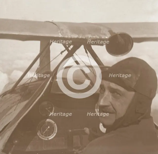 In the clouds at 1200 metres, c1914-c1918. Artist: Unknown.