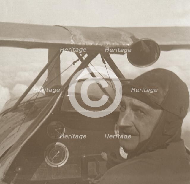 In the clouds at 1200 metres, c1914-c1918. Artist: Unknown.