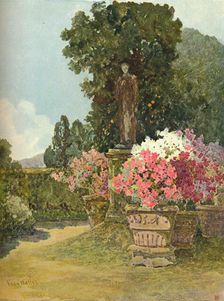 In The Colonna Gardens c1900 (1902). Artist: Rosa Wallis