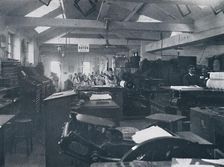 In the Composing Room 1916
