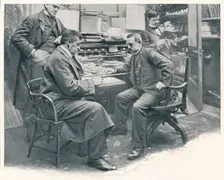 In the Deputy Consul-General's office at the American Consulate, London, c1903 (1903)