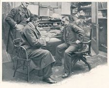In the Deputy Consul-General's office at the American Consulate, London, c1903 (1903)