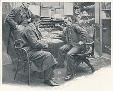 In the Deputy Consul-General's office at the American Consulate, London, c1903 (1903)