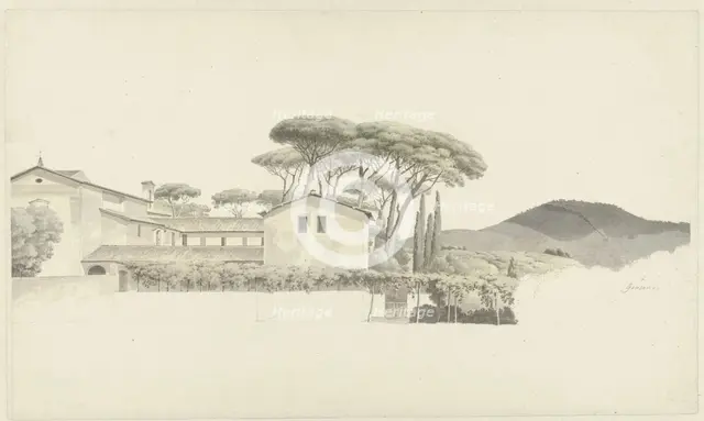 In the Environs of Genzano, c.1809-c.1812. Creator: Josephus Augustus Knip.