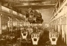 In the Erecting Shop. c1930. Creator: William George Armstrong