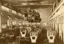 In the Erecting Shop. c1930. Creator: William George Armstrong