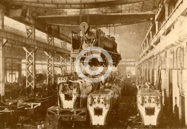 'In the Erecting Shop.', c1930. Creator: William George Armstrong.