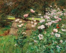 In the farm garden, c1898. Creator: Wisinger-Florian, Olga (1844-1926)