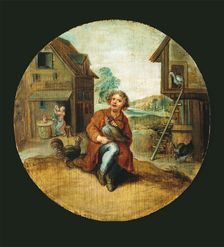 In the Farmyard, c1620-1660. Creator: Adriaen van de Venne