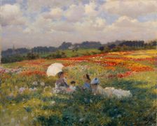 In the field near London, c1875. Creator: De Nittis, Giuseppe (1846-1884)