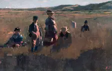 In the Field c1875. Artist: Eastman Johnson