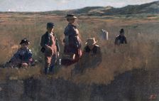 In the Field c1875. Artist: Eastman Johnson