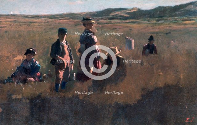 'In the Field', c1875. Artist: Eastman Johnson