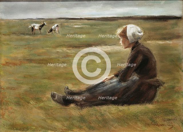 In the Field, c1890. Creator: Liebermann, Max (1847-1935).