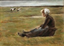 In the Field, c1890. Creator: Liebermann, Max (1847-1935)