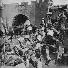 In the Flowery Land - The Wounded of the Allies at the Mud Gate, Tientsin 1900