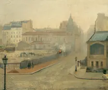 In the fog, 1882. Creator: Bashkirtseva (Bashkirtseff), Maria (Marie) Konstantinovna (1860-1884)