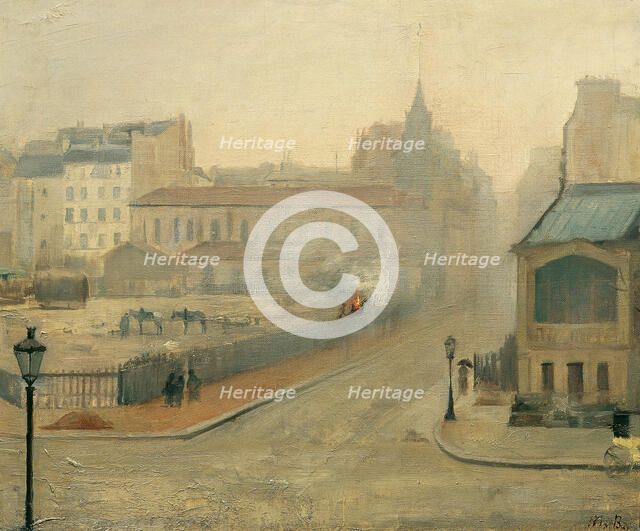 In the fog, 1882. Creator: Bashkirtseva (Bashkirtseff), Maria (Marie) Konstantinovna (1860-1884).