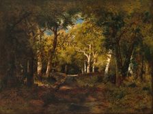 In the Forest, 1874. Creator: Narcisse Virgile Diaz de la Pena