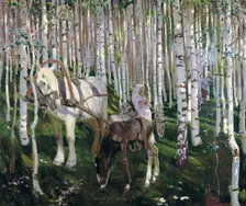 In the Forrest 1905. Creator: Rylov, Arkadi Alexandrovich (1870-1939)