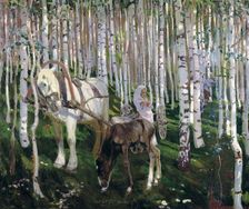 In the Forrest 1905. Creator: Rylov, Arkadi Alexandrovich (1870-1939)