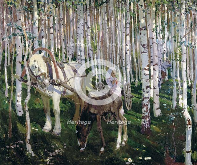 In the Forrest', 1905. Creator: Rylov, Arkadi Alexandrovich (1870-1939).