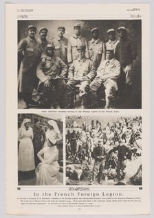 In the French Foreign Legion, September 30, 1915. Creators: Georges Penabert, C. A. Slade