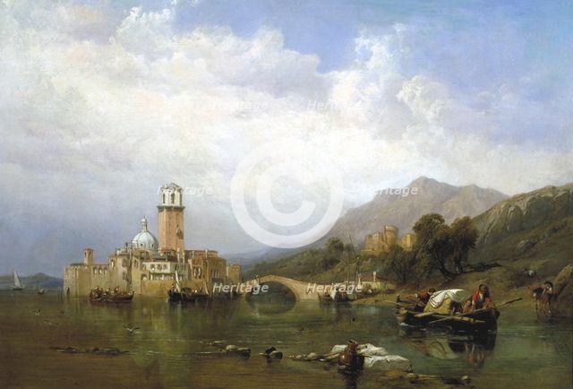 'In the Gulf of Venice', 1848.                                           Artist: Clarkson Stanfield