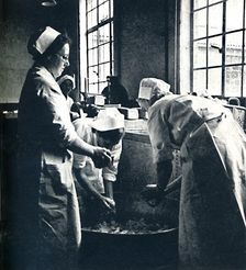 In the galley 1941. Artist: Cecil Beaton