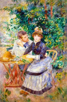 In the Garden 1885. Artist: Pierre-Auguste Renoir