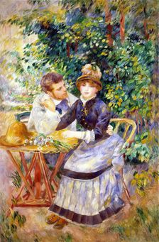 In the Garden, 1885. Creator: Pierre-Auguste Renoir