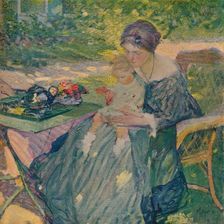 In The Garden c1911. Artist: Richard Emile Miller