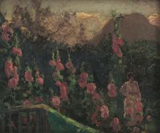 In the garden, c1930. Creator: Teodor Jozef Mousson