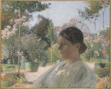 In the Garden, ca 1904. Creator: Martin, Henri (1860-1943)