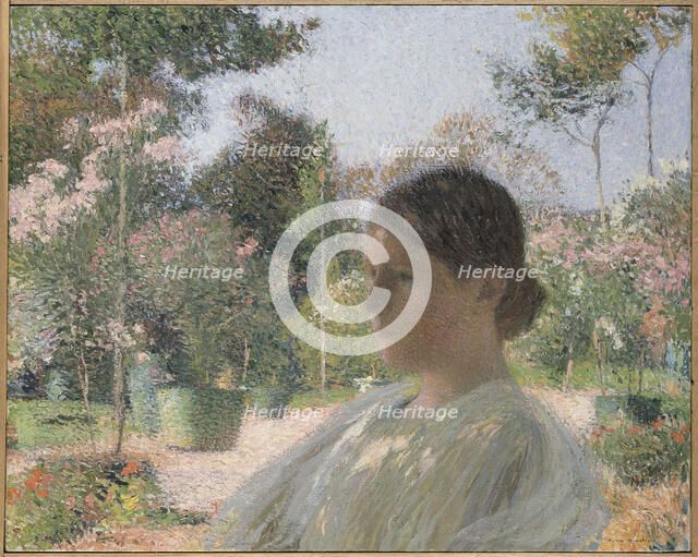 In the Garden, ca 1904. Creator: Martin, Henri (1860-1943).