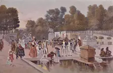 In The Garden of the Tuileries 1896
