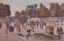 In The Garden of the Tuileries 1896