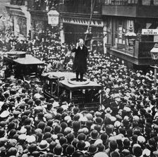 In the General Election he was defeated at Manchester, but was returned for Dundee 1908, (1945)