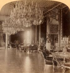 In the gorgeous residence of King Oscar II., Royal Palace Stockholm, Sweden 1902. Creator: Underwood & Underwood