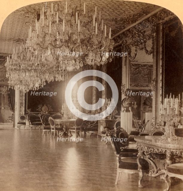 'In the gorgeous residence of King Oscar II., Royal Palace Stockholm, Sweden', 1902. Creator: Underwood & Underwood.