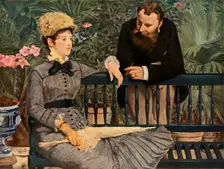 In the Greenhouse 1879, (1937). Creator: Edouard Manet