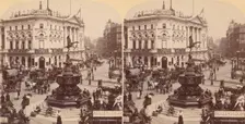 In the Heart of Modern Babylon, Piccadilly Circus, London, England, 1850s-1910s. Creator: Strohmeyer & Wyman