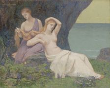 In the Heather, 1896. Creator: Pierre Puvis de Chavannes
