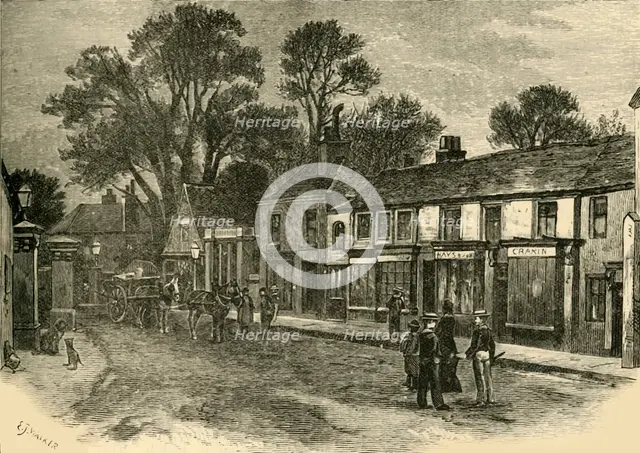'In the High Street', 1898. Creator: Unknown.
